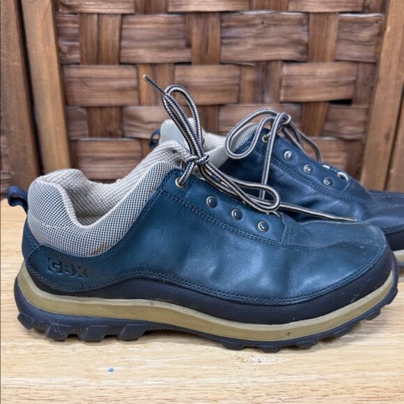 GBX Blue and Tan Sneakers - Picture 2 of 5